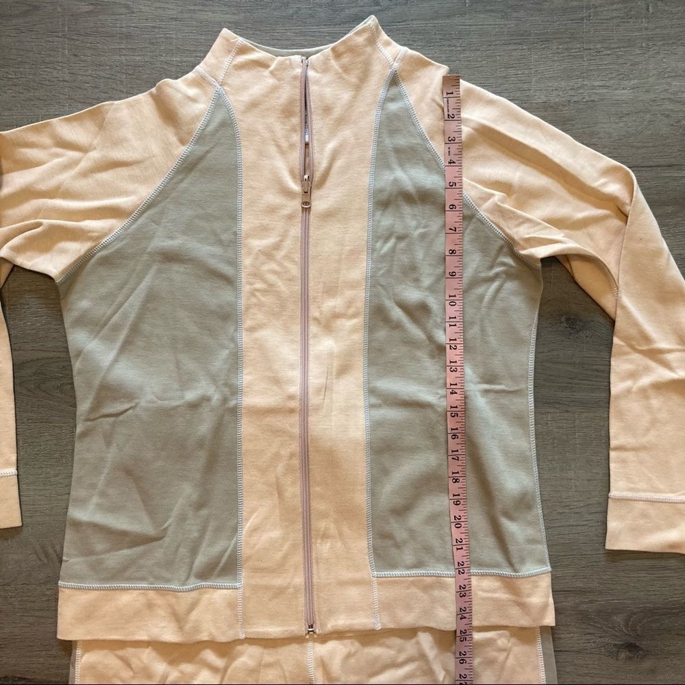 NWT Womens LoungeâWear Set Grey & Cream Peach Color - Picture 4 of 13